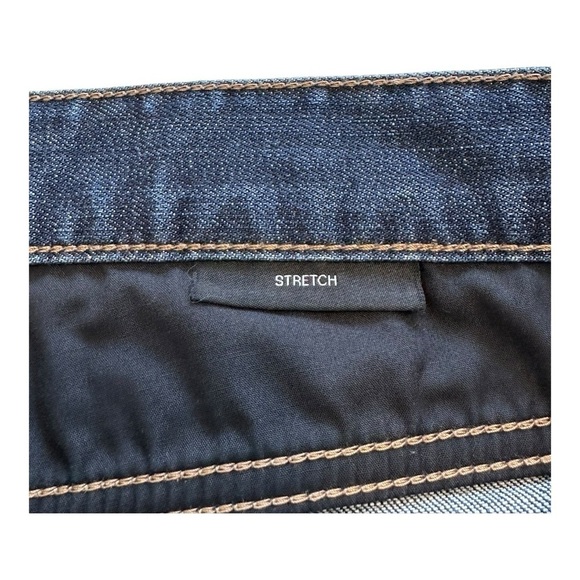 Hugo Boss Dark Wash Straight Leg Jeans With Stretch - Size 36/34 - Picture 9 of 15